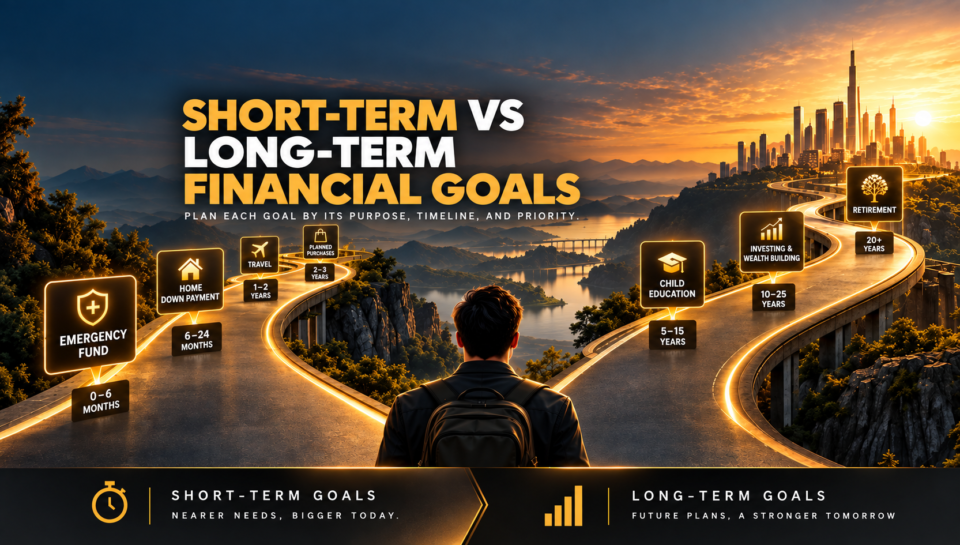 Short term vs long term financial goals